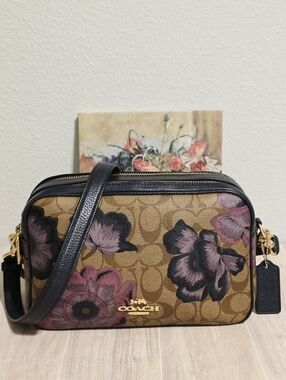 Coach Limited Edition Jes Crossbody Kaffe Fassett Purse Floral Shoulder Bag Rare
